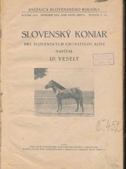SLOVENSKÝ KONIAR