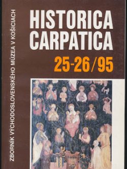 HISTORICA CARPATICA 25-26/1995