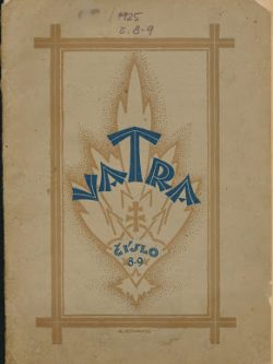 VATRA 8-9/1925