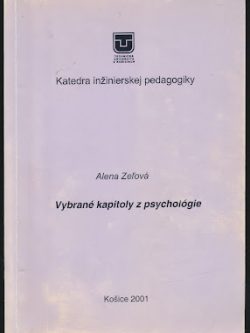 VYBRANÉ KAPITOLY Z PSYCHOLÓGIE