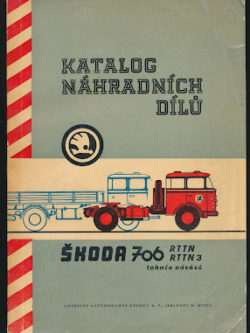 KATALOG NÁHRADNÍCH DÍLŮ TAHAČE NÁVĚSŮ ŠKODA 706 RTTN ŠKODA 706 RTTN 3