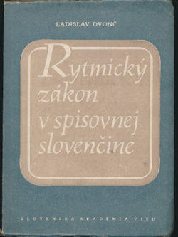 RYTMICKÝ ZÁKON V SPISOVNEJ SLOVENČINE