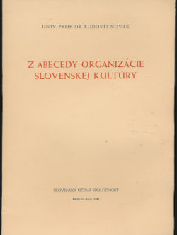 Z ABECEDY ORGANIZÁCIE SLOVENSKEJ KULTÚRY