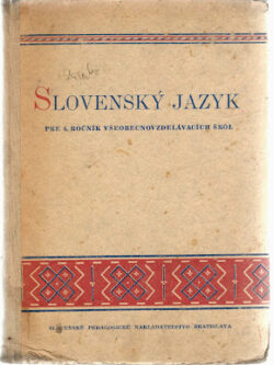 SLOVENSKÝ JAZYK