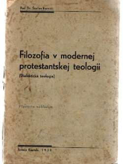 FILOZOFIA V MODERNEJ PROTESTANTSKEJ TEOLOGII