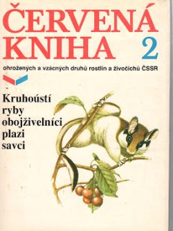 ČERVENÁ KNIHA OHROŽENÝCH A VZÁCNÝCH DRUHŮ ROSTLIN A ŽIVOČICHŮ ČSSR 2