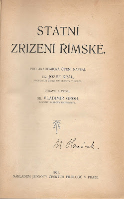 STÁTNÍ ZŘÍZENÍ ŘÍMSKÉ