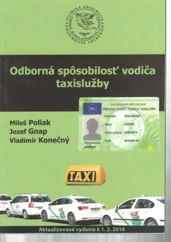 ODBORNÁ SPÔSOBILOSŤ VODIČA TAXISLUŽBY