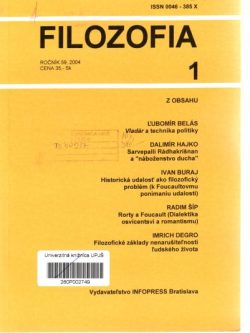 FILOZOFIA 1/2004