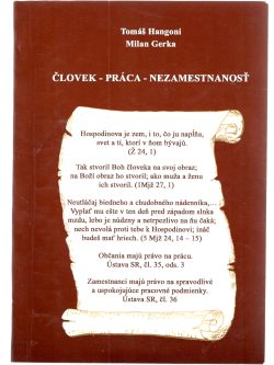 ČLOVEK - PRÁCA - NEZAMESTNANOSŤ