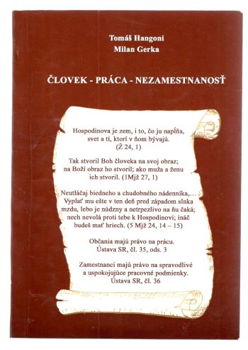 ČLOVEK - PRÁCA - NEZAMESTNANOSŤ