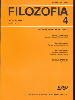 FILOZOFIA 4/1993