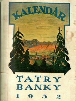 KALENDÁR TATRY BANKY 1932