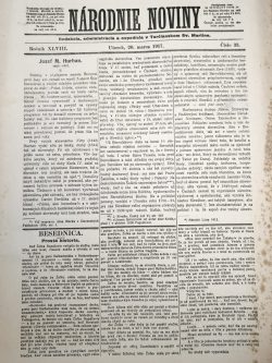 NÁRODNIE NOVINY 33/1917