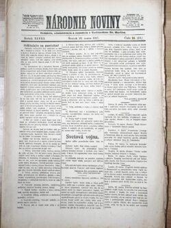NÁRODNIE NOVINY 34/1917