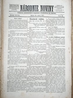NÁRODNIE NOVINY 35/1917
