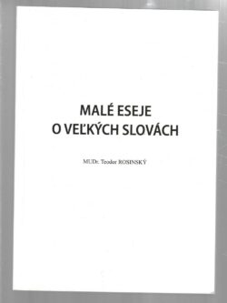 MALÉ ESEJE O VEĽKÝCH SLOVÁCH